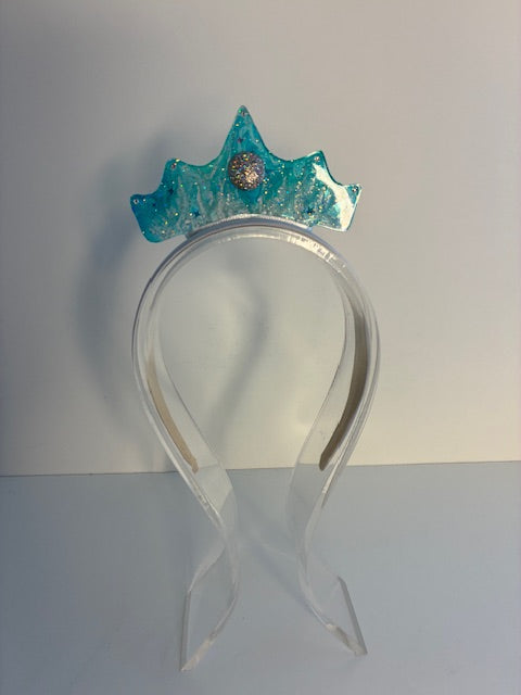 Princess Tiara, Teal Blue