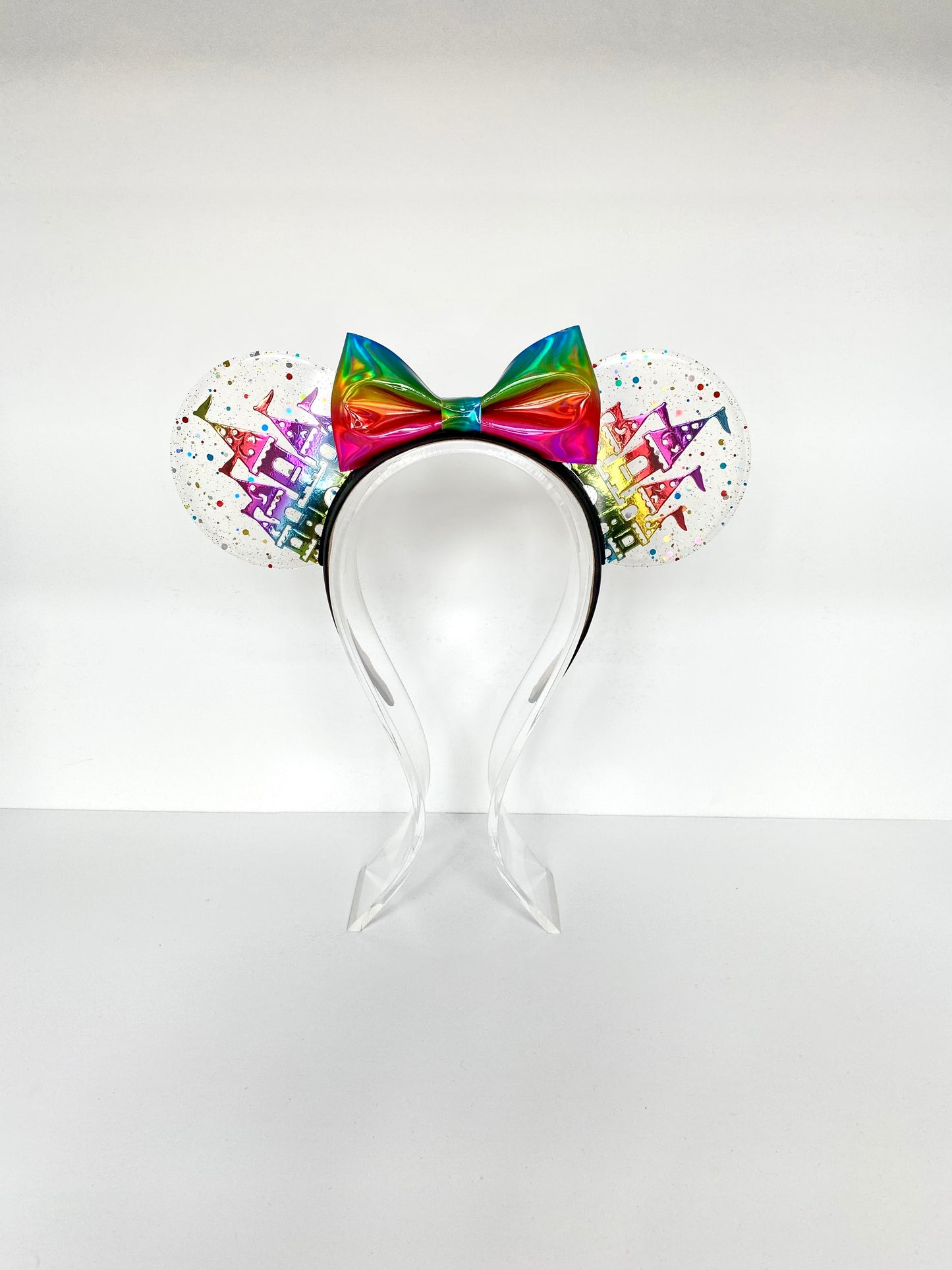 Rainbow Signature Castle Resin Ears