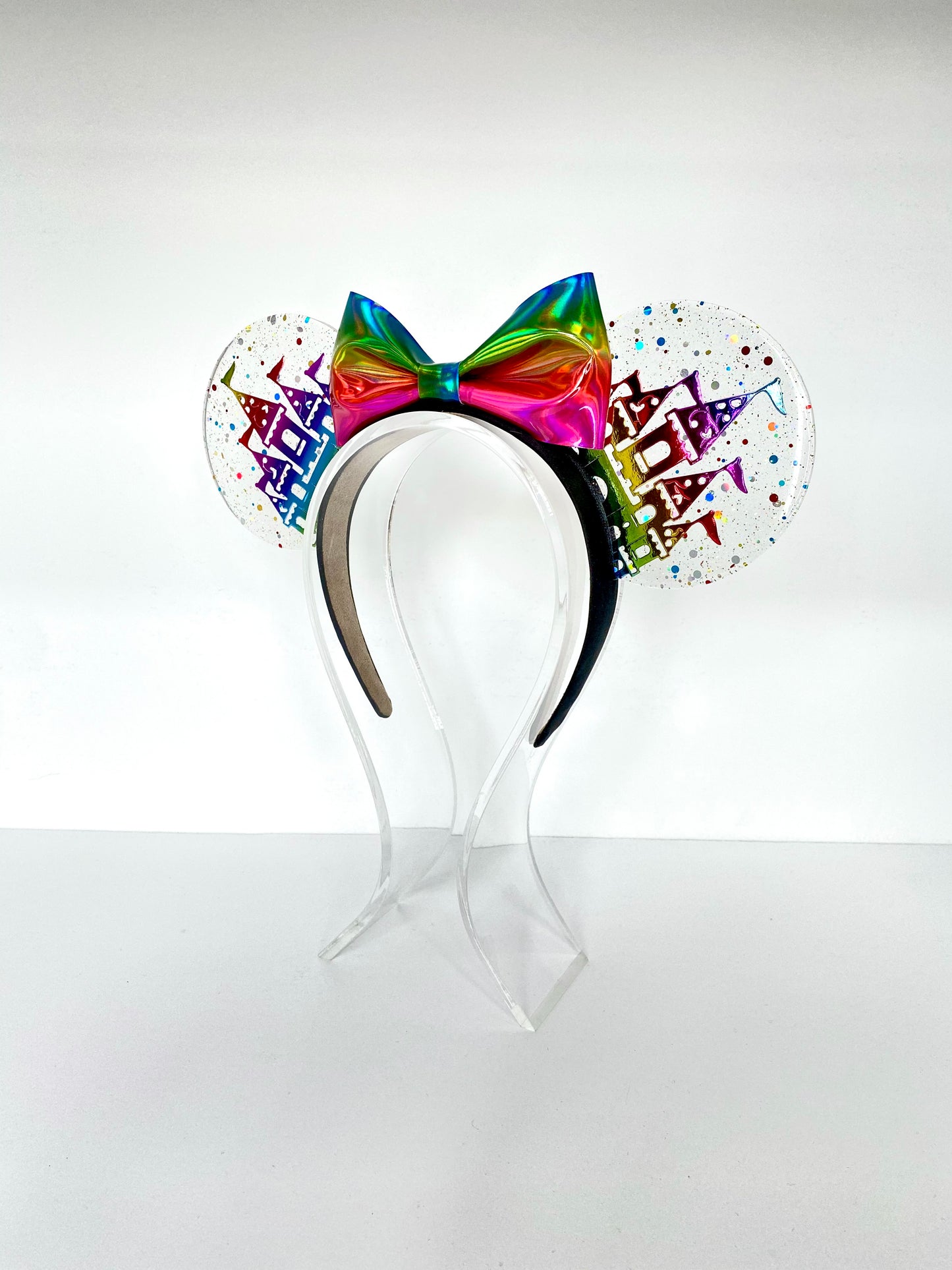 Rainbow Signature Castle Resin Ears