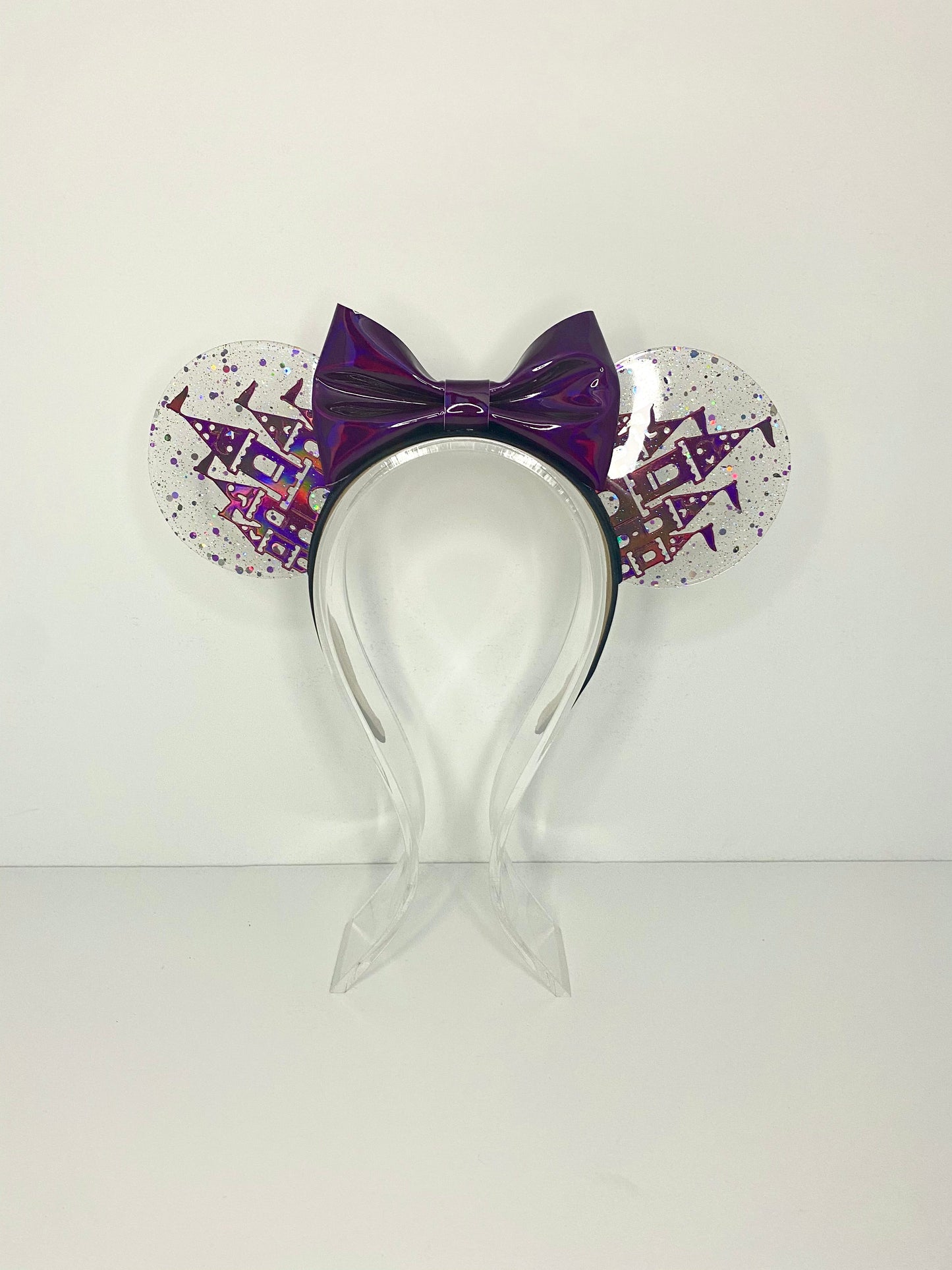 Dark Purple Signature Castle Resin Ears